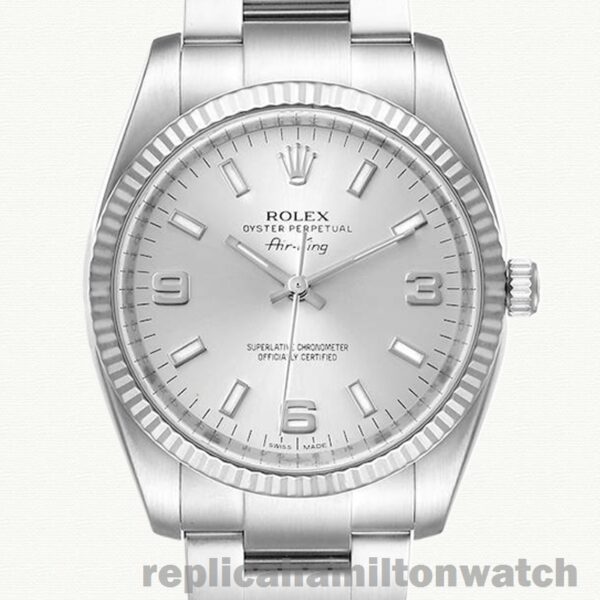 Fake Rolex Air King 36mm Mens 114234sso Stainless Steel Replica Hamilton Swiss Replica 0246